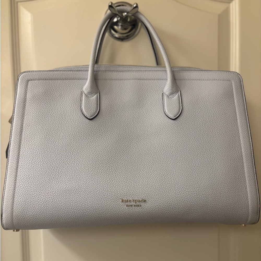 Kate Spade light blue leather purse